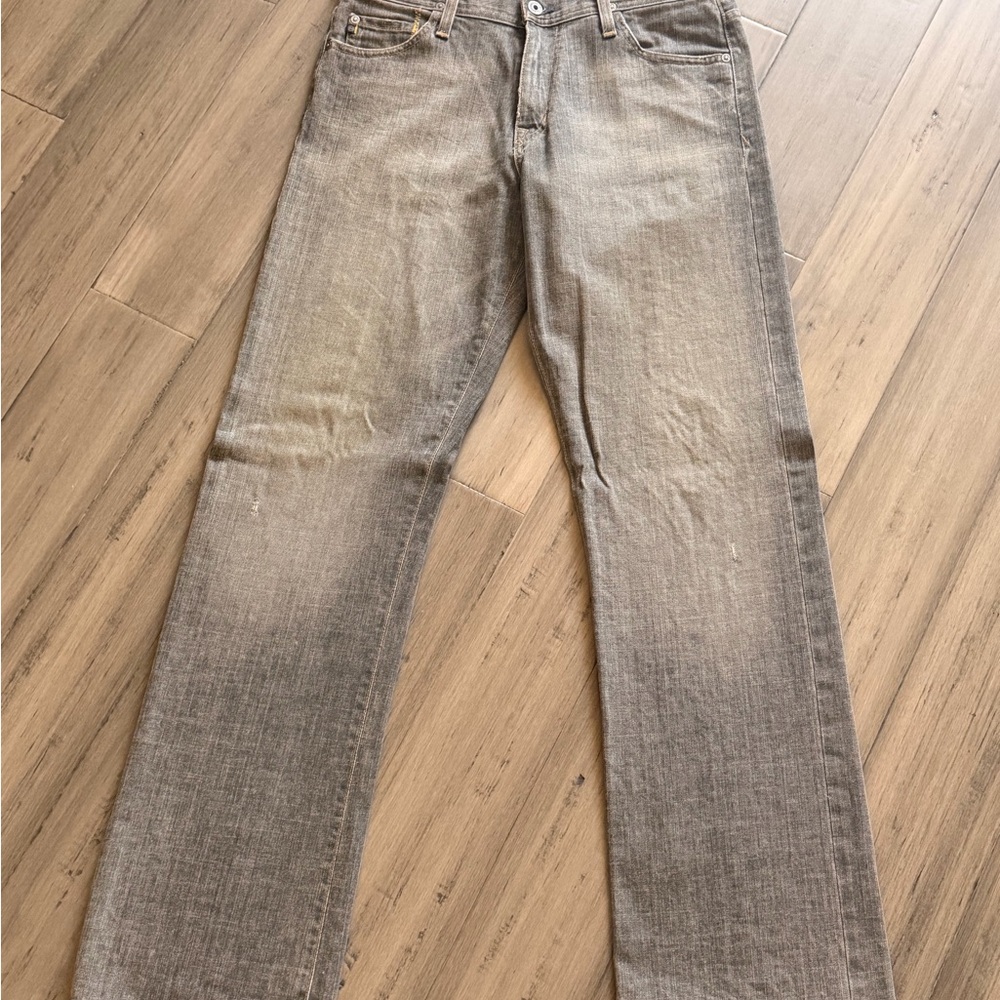 Men's Gray Straight-Leg Jeans - Casual Everyday Denim